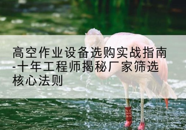 乌兰浩特剪叉式升降机厂家-高空作业设备选购实战指南-十年工程师揭秘厂家筛选核心法则